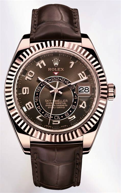 rolex skydweller leather strap|Rolex Sky-Dweller black strap.